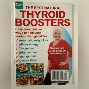 The Best Natural Thyroid Boosters Womans World Special Digest Magazine 2022